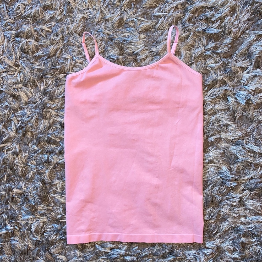 Kensie Girl Pink built in Cami Size S Small 6/7/8